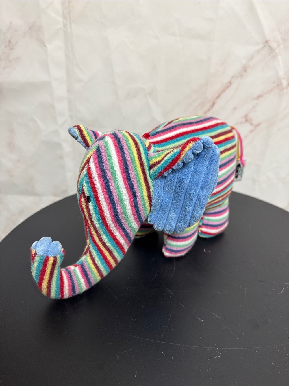 Jellycat JellyKitten Maypole Stripey Elephant Rattle